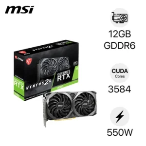 VGA MSI GeForce RTX 3060 VENTUS 2X