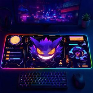 Lót chuột gaming, Pad chuột LED RGB dày 4mm siêu bền
